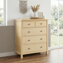 Load image into Gallery viewer, Natural Pine Finish 2pcs Storage Boxes with Caster Wheels Transitional Bedroom Furniture Under-Bed Toy Boxes