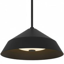 Load image into Gallery viewer, 14 inch Diameter Integrated LED Black Pendant
