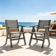 Load image into Gallery viewer, 2 Piece HIPS Stylish Dining Chair Elevates Yard Dinner Gatherings Togethers &amp; Casual Outdoor Hangouts