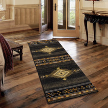 Load image into Gallery viewer, Tribes GC_YLS4001 Black 2 ft. x 3 ft. Southwest Area Rug