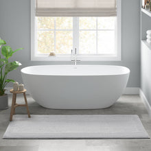 Load image into Gallery viewer, 1 PCS 24x72" 100% Cotton Tufted 3000 GSM Reversible Bath Rug Navy