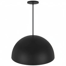 Load image into Gallery viewer, 24 inch Diameter Integrated LED Black Pendant