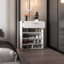 Load image into Gallery viewer, Shoe Rack, 1 Door, 4 Legs, 5 Shelves
