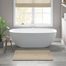 Load image into Gallery viewer, 1 PCS 24x72" 100% Cotton Tufted 3000 GSM Reversible Bath Rug Navy