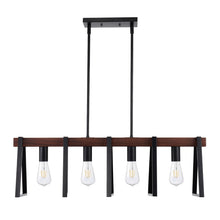 Load image into Gallery viewer, 4-Light Kitchen Island Pendant Lights 60W Adjustable Dining Room Light E26