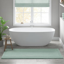 Load image into Gallery viewer, 1 PCS 24x72" 100% Cotton Tufted 3000 GSM Reversible Bath Rug Navy