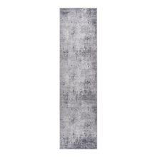 Load image into Gallery viewer, MARFI Collection 2.2X8. Light Grey / Abstract Runner Rug Modern, Contemporary, Non-Shedding &amp; Easy to Clean, Ideal for Living Room, Bedroom, Dining Space, 96*26 inch