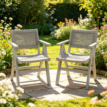 Load image into Gallery viewer, 2 Piece HIPS Stylish Dining Chair Elevates Yard Dinner Gatherings Togethers &amp; Casual Outdoor Hangouts