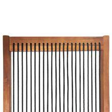 Load image into Gallery viewer, folding roping wood chair