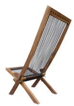 Load image into Gallery viewer, folding roping wood chair