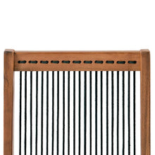 Load image into Gallery viewer, folding roping wood chair