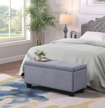 Load image into Gallery viewer, [VIDEO] Large Storage Ottoman Bench Set, 3 in 1 Combination Ottoman, Tufted Ottoman Linen Bench for Living Room, Entryway, Hallway, Bedroom Support 250lbs
