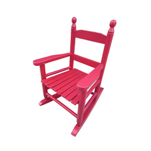 Load image into Gallery viewer, Children's rocking rose red chair- Indoor or Outdoor -Suitable for kids-Durable