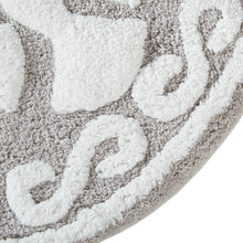 Load image into Gallery viewer, Medallion Cotton Tufted Bath Rug