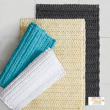 Load image into Gallery viewer, 100% Cotton Chenille Chain Stitch Rug