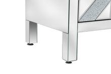 Load image into Gallery viewer, Storage Cabinet with Mirror Trim and M Shape Design Spliced Combination For Living Room, Dining Room, Entryway, Kitchen