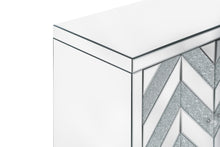 Load image into Gallery viewer, Storage Cabinet with Mirror Trim and M Shape Design Spliced Combination For Living Room, Dining Room, Entryway, Kitchen