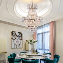 Load image into Gallery viewer, Gold Crystal Chandeliers,Large Contemporary Luxury Ceiling Lighting for Living Room Dining Room Bedroom Hallway