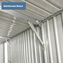 Load image into Gallery viewer, Chery Industrial Heavy-Duty Metal Garage Shed 20'x13'
