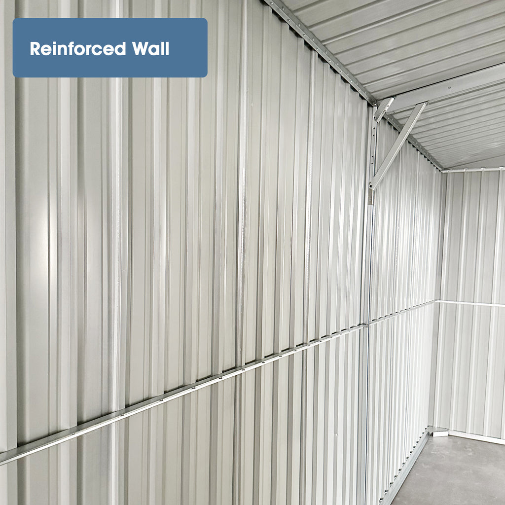 Chery Industrial Heavy-Duty Metal Garage Shed 20'x13'