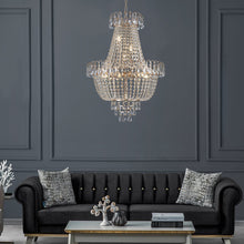 Load image into Gallery viewer, Gold Crystal Chandeliers,Large Contemporary Luxury Ceiling Lighting for Living Room Dining Room Bedroom Hallway