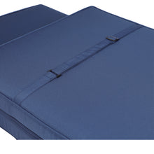 Load image into Gallery viewer, 2PCS Set Outdoor Lounge Chair Cushion Replacement Patio Funiture Seat Cushion Chaise Lounge Cushion-Navy Blue