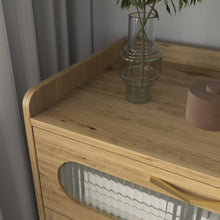 Load image into Gallery viewer, Wood 6 Drawer Dresser for Bedroom, Large Double Dresser with Wide Drawers, Modern Chest of Drawers,Storage Organizer Dresser,Nursery Dresser,for Living Room, Hallway, Bedroom, Kids Bedroom