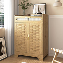 Load image into Gallery viewer, Wood 6 Drawer Dresser for Bedroom, Large Double Dresser with Wide Drawers, Modern Chest of Drawers,Storage Organizer Dresser,Nursery Dresser,for Living Room, Hallway, Bedroom, Kids Bedroom