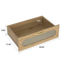 Load image into Gallery viewer, Wood 6 Drawer Dresser for Bedroom, Large Double Dresser with Wide Drawers, Modern Chest of Drawers,Storage Organizer Dresser,Nursery Dresser,for Living Room, Hallway, Bedroom, Kids Bedroom