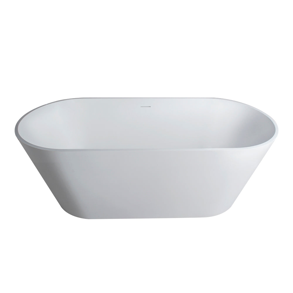 67 inch freestanding solid surface soaking bathtub for bathroom