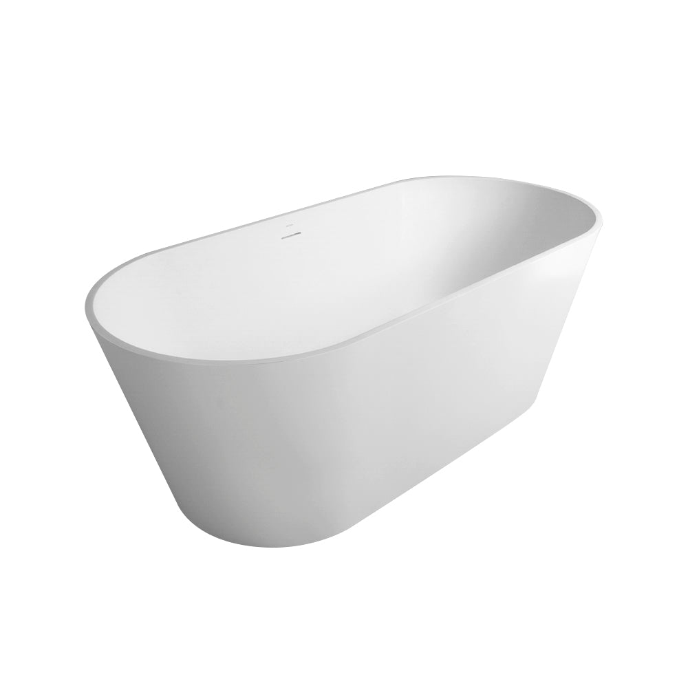 67 inch freestanding solid surface soaking bathtub for bathroom