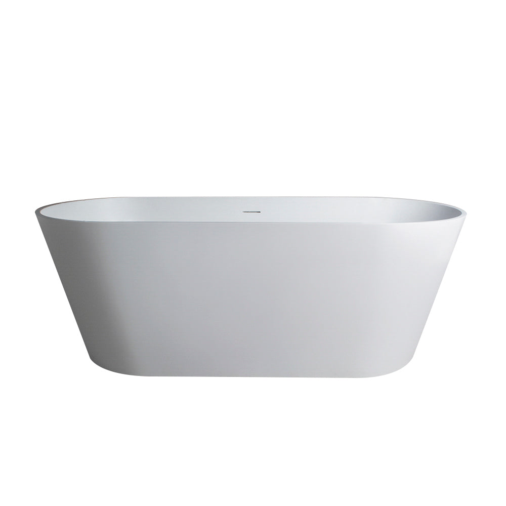 67 inch freestanding solid surface soaking bathtub for bathroom
