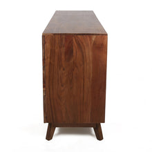 Load image into Gallery viewer, 59x16.5x31" Sierra Six Drawer Sideboard, Wood Credenza/Cabinets/Chests/Nightstands
