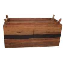 Load image into Gallery viewer, 59x16.5x31" Sierra Six Drawer Sideboard, Wood Credenza/Cabinets/Chests/Nightstands