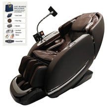 Load image into Gallery viewer, 3XRELAX BV-2 Full Body Shiatsu Massage Chair, 4D Rollers, Zero Gravity, Thai Massage, Heat, S&amp;L Track, Voice Control, Bluetooth Joystick, 160 lbs, 64" x 30.3" x 43.5