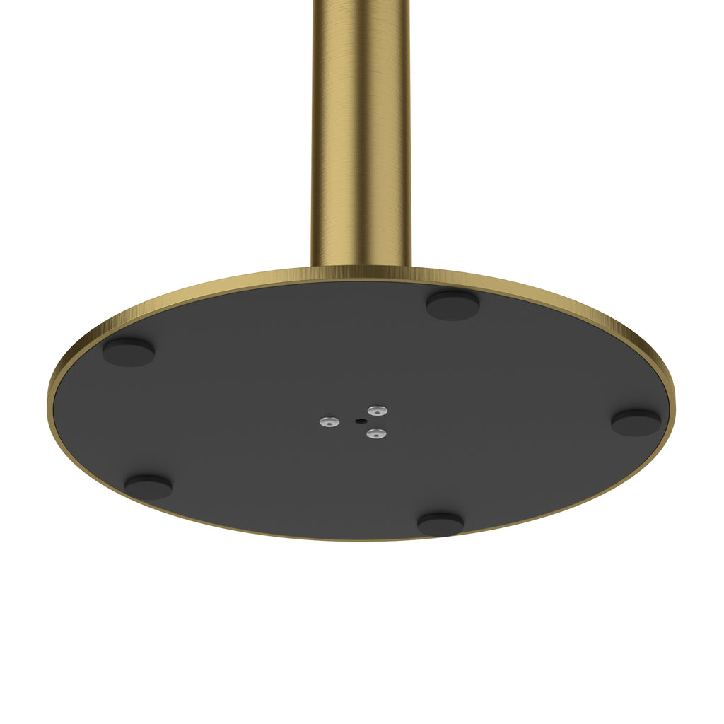 31.5" Round Modern Tulip Dining Table, Sintered Stone Tabletop with Luxury Faux Marble Print, Stainless Steel Bracket Base, Scratch & Wear Resistant, Waterproof Surface, Ideal for Indoor & Outdoor Use