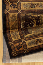 Load image into Gallery viewer, Nature's Nest GC_CBL3009 Multi 2 ft. 7 in. x 7 ft. 3 in. Lodge Area Rug