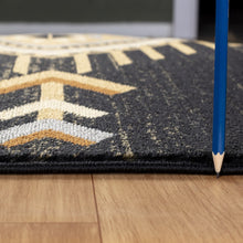 Load image into Gallery viewer, Tribes GC_YLS4001 Black 2 ft. x 3 ft. Southwest Area Rug