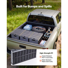 Load image into Gallery viewer, Plastic Collapsible Storage Bins with Lids, 65L 3 Packs, Stackable Folding Storage Crates with Handles, Holds 84 lbs Per Bin, Heavy Duty Containers, Space-Saving Baskets, for Home Organizing