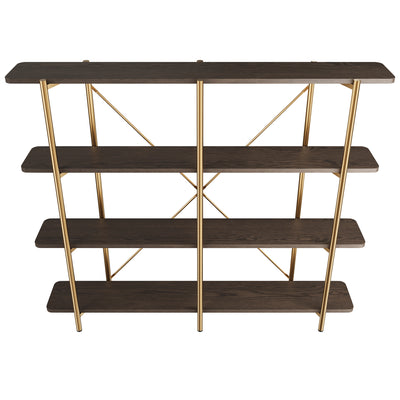 74.6 inch Stainless Steel Storage Rack, Solid Wood Partition Storage Shelf