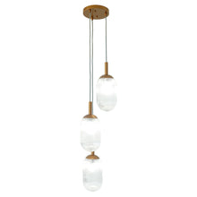 Load image into Gallery viewer, Warehouse Direct Sales New Design Personality Creative American Country Retro Ceiling Light Living Room Bedroom Reading Room Gala Pendant Lamp - Bronze and Clear 110-120V