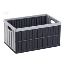 Load image into Gallery viewer, Plastic Collapsible Storage Bins with Lids, 65L 3 Packs, Stackable Folding Storage Crates with Handles, Holds 84 lbs Per Bin, Heavy Duty Containers, Space-Saving Baskets, for Home Organizing