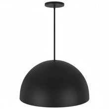 Load image into Gallery viewer, 24 inch Diameter Integrated LED Black Pendant