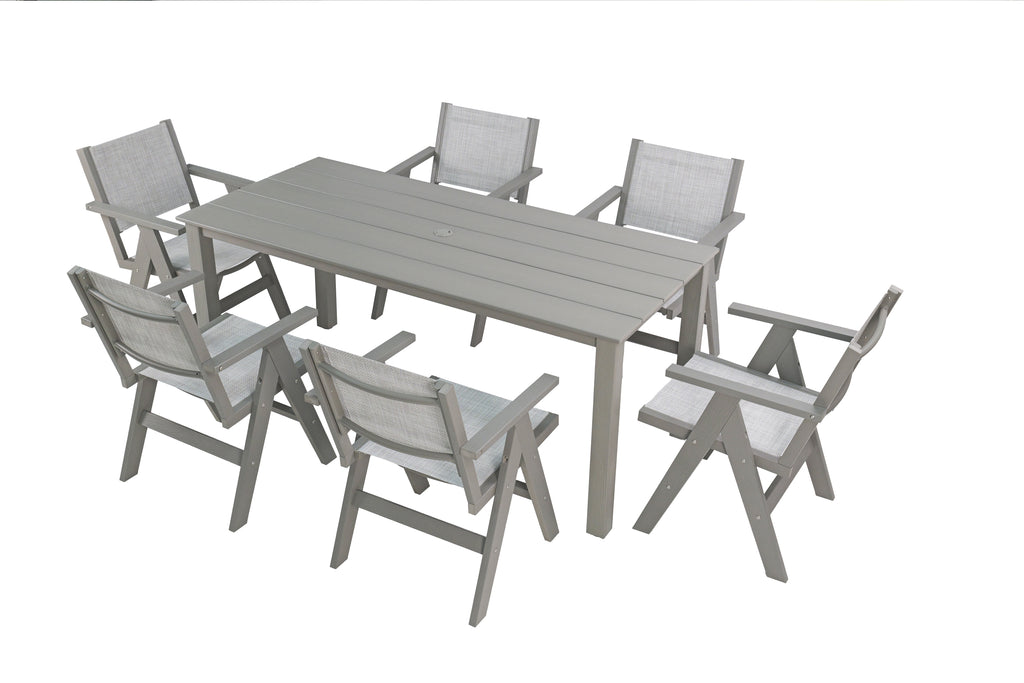 2 Piece HIPS Stylish Dining Chair Elevates Yard Dinner Gatherings Togethers & Casual Outdoor Hangouts