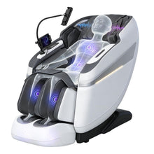 Load image into Gallery viewer, 3XRELAX BV-4 4D Vibration Shiatsu Massage Chair, Zero Gravity, Thai Massage, Heat, S&amp;L Track, Sonic Wave, Voice Control, 7 Massage Levels, 300 lbs Capacity, 160 lbs, 55.1" x 29.1" x 40.9