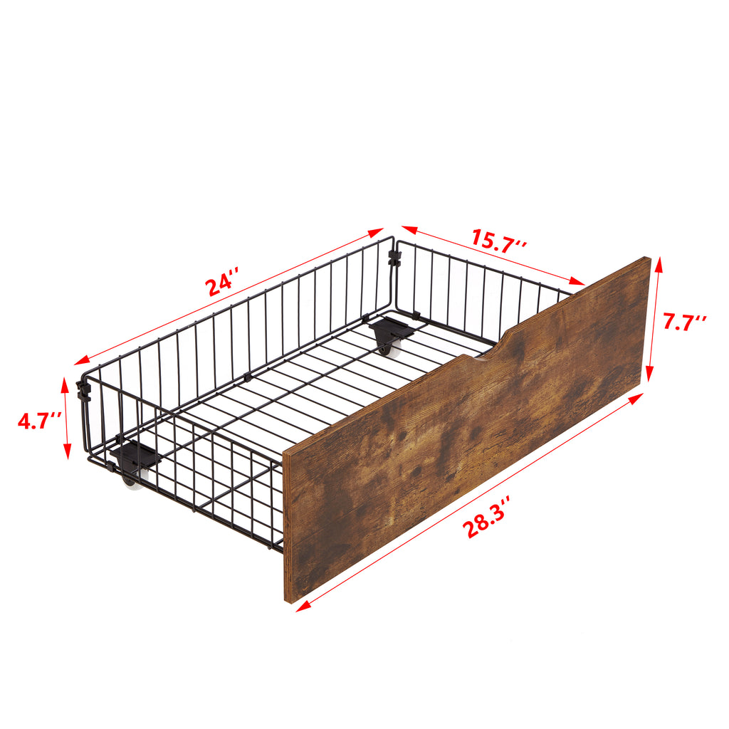 QUEEN  BED DRAWERS