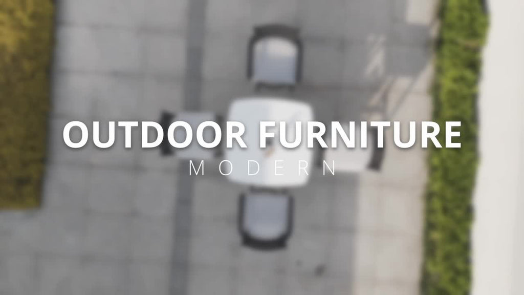Modern Outdoor 2-Piece Swivel Bar Chairs – Aluminum Frame with Ember Black, 360° Swivel, Ergonomic Backrest & Armrests, Tapered Legs, Sunbrella Cushion, Weather-Resistant & Durable Patio Bar Stool