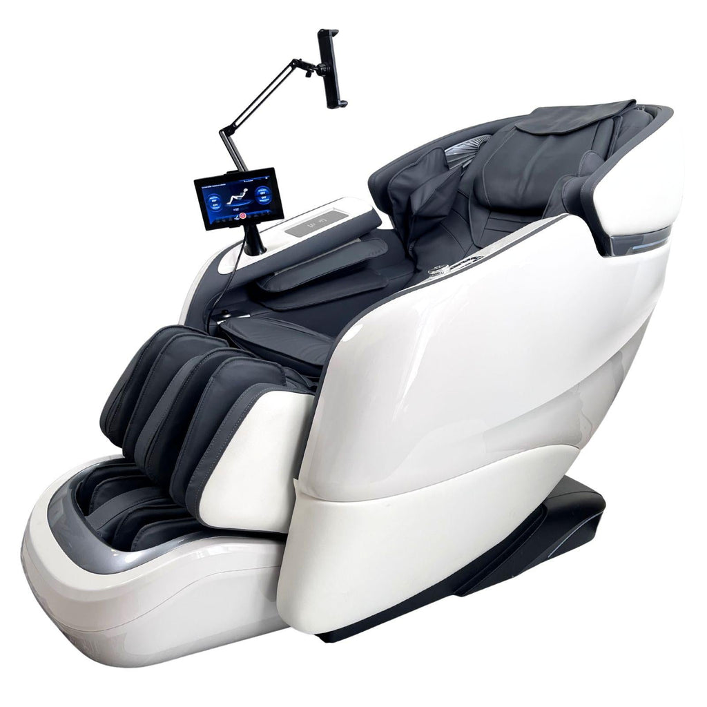 3XRELAX BV-1 Full Body Shiatsu Massage Chair, 4D Rollers, Zero Gravity, Thai Massage, Heat, S&L Track, Voice Control, Bluetooth Joystick, 180 lbs, 64" x 29.5" x 44