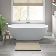 Load image into Gallery viewer, 1 PCS 24x72" 100% Cotton Tufted 3000 GSM Reversible Bath Rug Navy