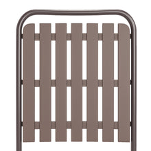 Load image into Gallery viewer, BROWN - [Instant Setup] 2-Piece Folding Chair, No Assembly Required, 350lb Capacity, Rust-Resistant &amp; Stain-Proof for Balcony/Garden
